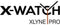 X-WATCH EuroChamp Smartwatch 24 mm Zwart, Rood, Goud