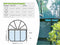 EXIT zwembad overkapping ECO ø366cm - universeel voor Intex/Bestway - beschermt tegen vuil en verwarmt water