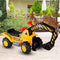 Coast Graafmachine - Zandgraver - Eenvoudige bediening - Geel - 84 x 45 x 30 cm