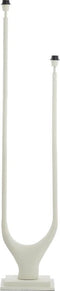 Light & Living Vloerlamp Gavi - 2-Lamps - Metaal - Crème