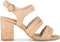 POSH by Poelman BO - Dames Sandalen met hak - Imitatiesuède - Beige - Maat 41