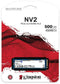 Kingston NV2 - M.2 SSD 500GB - PCIe 4.0 - 3500MB/s lezen