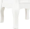 vidaXL Nachtkastje - 2 lades - MDF - wit - 35x30x49 cm (2 stuks)