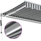 vidaXL - Luifel - automatisch - uittrekbaar - LED - 400x350 - cm - antraciet - en - wit
