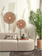 GOOD&MOJO Wandlamp Zanzibar - Rotan - Ø55cm - Binnen Modern