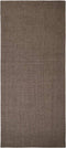 vidaXL - Vloerkleed - 66x150 - cm - natuurlijk - sisal - bruin
