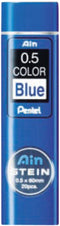 Pentel Ain Stein - Potloodstift HB 0.5mm - Super hi-polymer - Blauw (20 stuks)
