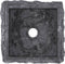 vidaXL - Gootsteen - 30x30x13 - cm - marmer - grijs