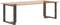 vidaXL - Eettafelpoten - 2 - st - T-vormig - 80x35x(72-73) - cm - staal - naturel