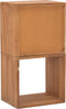 vidaXL - Opbergkast - 40x30x76 - cm - massief - teakhout