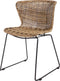 WOOOD Wings Tuinstoelen - Kunststof/Metaal - Naturel - Set van 2
