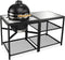 BBQ Buitenkeuken Tafel – Large – Universeel voor Kamado 21” – Met Sidetable