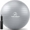 ProBody Pilates Yoga Ball Classic - Pilates Balansoefenbal - 75 cm - Zilver