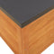 vidaXL - Tuinbox - 90x48x55 - cm - massief - eucalyptushout