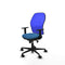 Piqueras y Crespo 1D036N0 - Bureaustoel - Verstelbare hoogte met armleuning - Licht Blauw