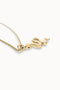 Chocli halsketting slang 18k verguld