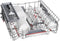 Bosch SMD6EBX02E - Volledig geïntegreerde vaatwasser - 13 couverts - 8 programma's - Wit