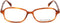Uniseks Brillenframe Ermenegildo Zegna VZ3501-0711 ø 52 mm Bruin