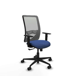 Zulema Piqueras y Crespo 1D036N0 - Bureaustoel - Verstelbare hoogte met armleuning - Marineblauw