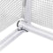 vidaXL - Tuinkas - met - stalen - frame - 36 - m² - 18x2x2 - m - wit
