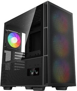 DeepCool CH560 Digital - Mid-tower PC-behuizing - 3 x 140 mm ARGB-ventilatoren - Zwart
