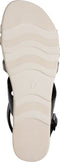 MARCO TOZZI 28440 - Dames Slippers en Sandalen - Gesp - Zwart Comb - MAAT 38
