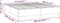 vidaXL - Bedframe - kunstleer - crèmekleurig - 180x200 - cm