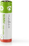 Nedis BANM13HR64B - NiMH-batterijen 1300mAh - Gebruiksklaar - Wit