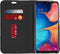 Design Softcase Booktype Samsung Galaxy A20e hoesje - Panter Rood