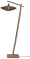 GOOD&MOJO Vloerlamp Iguazu - Bamboe/Jute - 62x40x150cm - - Staande lampen voor Woonkamer - Slaapkamer