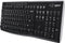 Logitech K270 - Draadloos Toetsenbord - Morsbestendig - Zwart AZERTY