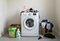 Home & Comfort - Ruimtebesparende ombouwkast voor wasmachine met 3 legplanken