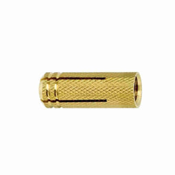 MEA plug, messing, le 30mm, boorgatdiameter 10mm, v/schr diam 8mm