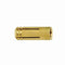 MEA plug, messing, le 30mm, boorgatdiameter 10mm, v/schr diam 8mm