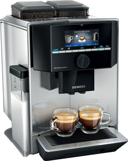 Siemens EQ.9 TI9573X7RW - Espressomachine - 2,3 l watertank 19 bar ingebouwde molen - Roestvrijstaal