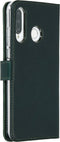Selencia Huawei P30 Lite - Echt Lederen Bookcase - Ruimte voor 3 pasjes - Groen