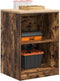 vidaXL - Garagekast - 60x51x85 - cm - massief - grenenhout - gerookt - eiken