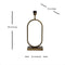 Light & Living Tafellamp Jamiri - Antiek Brons - 20x10x45cm - Woonkamer - Slaapkamer