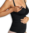Carriwell Voedingshemd - Shapewear - Corrigerend - Zwart - M