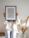 Deknudt Frames fotolijst - grijs met passe-partout - 20x30 / 30x45 cm