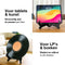 Luft Houten borden display - Bordenstandaard - Tot 27 cm hoog - Zwart