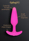 G-Vibe - G-plug - Vibrerende Buttplug - XS - Roze
