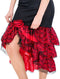 dressforfun - vrouwenkostuum Spaanse Antonia Lopez XL - lange jersey-stretchjurk - rood