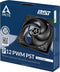 ARCTIC P12 PWM PST - Ventilator 120mm - 23,5dB(A) - Zwart