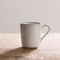Dutch Rose Organic Mok - Theemok - Koffiemok - Licht Grijs - Stoneware Handgemaakt - 39 cl.