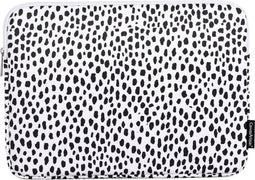 Laptophoes 12 Inch GV – Laptop Sleeve Hoes Case – Panterprint Wit