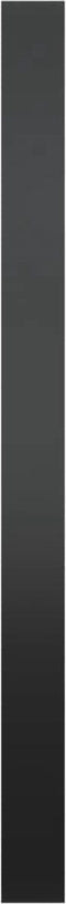 vidaXL - Wandspiegel - 40 - cm - zwart
