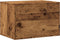 vidaXL - Kattenbakkast - 60x40x40 - cm - bewerkt - hout - oud - houtkleurig