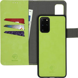 iMoshion Hoesje Geschikt voor Samsung Galaxy S20 Plus Hoesje Met Pasjeshouder - iMoshion Uitneembare 2-in-1 Luxe Bookcase - Groen