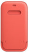 Apple iPhone 12 - Leren sleeve met MagSafe - Pink Citrus